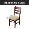 Genina Waterproof Seat Covers for Dining Room Chairs Covers Dining