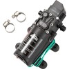 Auhafaly 12V DC Fresh Water Pump With 2 Hose Clamp