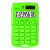 Rebell RE-STARLET G Calculator, Dual Power 8-Digit Green