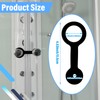 Barydat RV Door Latches Straps RV Shower Door Latch Straps