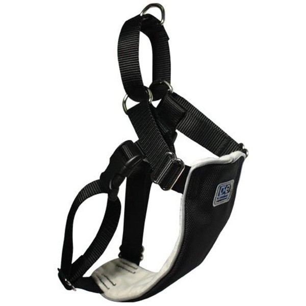 Canine Equipment 1-Inch Large No Pull Dog Harness, Black