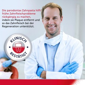 Parodontax Ultra Clean 75 ml, helps reduce and prevent bleeding gums