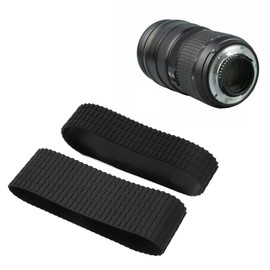 Lens Rubber Ring, 2pcs Zoom Grip Rubber Ring Replacement Camera Repair Accessories for AF S 24-70mm 1:2.8G ED Lens