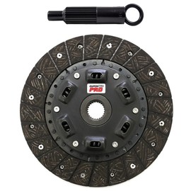 ClutchMaxPRO Performance Stage 2 Clutch Disc Plate with Alignment Tool Compatible with 94-01 Acura Integra 99-00 Honda Civic Si 94-97 Civic Del Sol VTEC 97-01 CR-V (CPLC54213R1DEAT-08026-ST2)