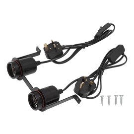 Reptile Ceramic Heat Lamp Holder Load 300W E27 Base Bulb Socket for Lizard Tortoise