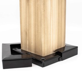 Titan Building Products - Post Skirt - 6x6 Posts - SKBL66 - Black - 5.5" Interior Opening