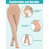 15-20 mmHg Compression Stockings for Women & Men, Footless Compression