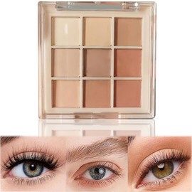 Long-lasting Nude and Pink Eyeshadow Palette for Women, Waterproof and Highly Pigmented Matte and Smokey Eye Shadow Palettes - Ideal Makeup Gift for Girls