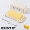 Butter Holder With Lid And Knife,Food Grade Plastic Butter Dish