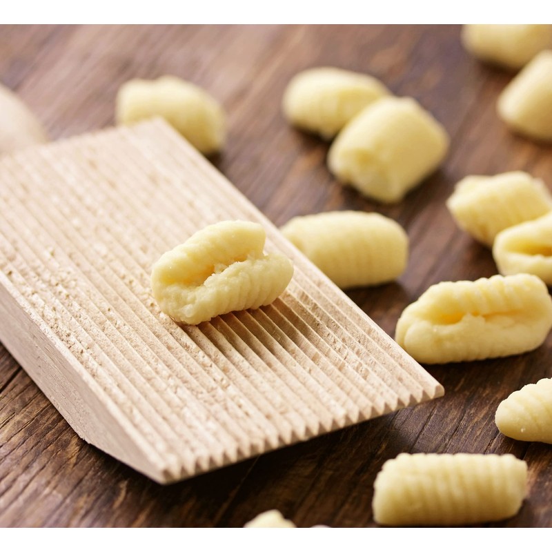 Küchenprofi Wooden Gnocchi Board - Grooved Board for Pasta Making