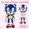 Wskik Peluches Sonic 30cm Alto Cumpleaños Perfecto Navidad Regalo