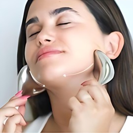 Sun & Sia - Kaudaler Masseur - Revolutionary Face and Body Massager - Beauty Accessories - Lift Effect and Smoother, Firmer Skin