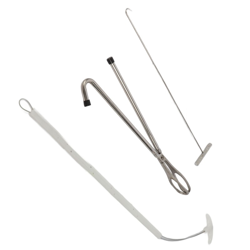 Pig Midwifery Set Tools Stainless Steel Livestock Pig Midwifery Rope