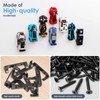 YHTCC 12PCS Wall-Mounted Car Display Shelves, for Displaying and Storing
