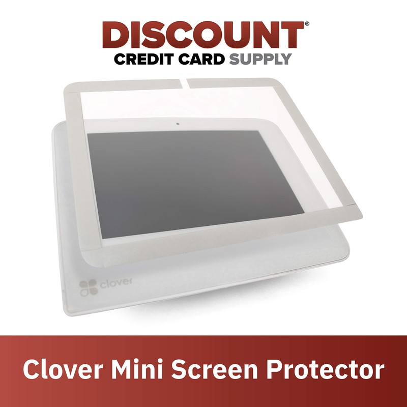 Discount Credit Card Supply Clover Mini Terminal Touchscreen Protector