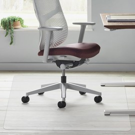 Clear Office Chair Mat for Hardwood, Gaming Chair Mats, Rectangular Chair Mat for Hard Floors, Desk Protection Mats, Non-Slip and Easy Cleaning (36" x 48")