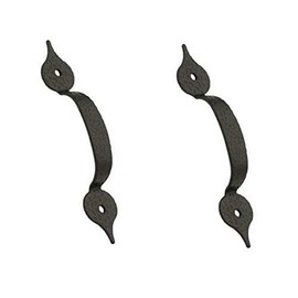 Liberty P93000L-BL-U Front Mount Hammercraft Pull, 2-Pack, Flat Black