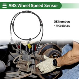 Motoforti ABS Wheel Speed Sensor ABS Sensor Anti-lock Braking System Sensor for Nissan X-Trail T31 2WD 2008-2015 No.479001DA1A Rear Left Right