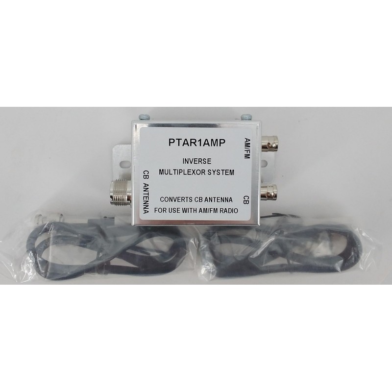 Pro Trucker CB Antenna to AM/FM Radio Splitter Multiplexor System