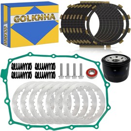 GOLKNHA Clutch & Cover Gasket Kit Compatible with VT750C VT750CD Shadow Ace 750 1998-2003