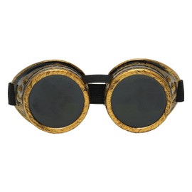 SoJourner Bags Bronze + Black Lens - Steampunk Goggles