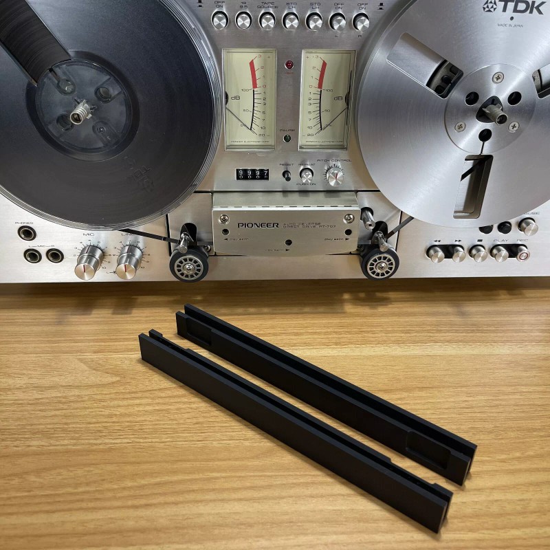 SMDM Pioneer Reel to Reel RT-707 RT-701 Side Rails Cheek