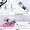 Handheld Sewing Machine, Mini Sewing Machine with Sewing Accessories, Electric