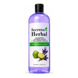 Shampoo Secreto Herbal Bergamota Y Lavanda Volumen Capilar 1L
