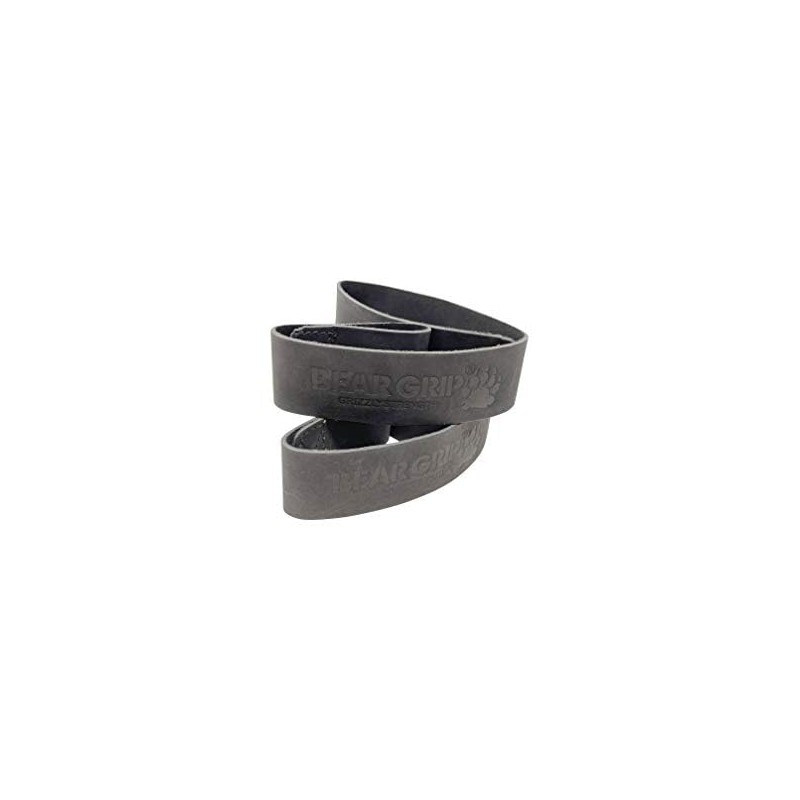 BEAR GRIP - Leather Weight Lifting Straps for Gym, Bodybuilding,