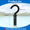 GEEHUA 1 Pc Pool Hook, Multifunctional Pool Pole Hooks Accessories