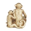 Deco 79 Polystone Monkey Sculpture, 9" x 6" x 7",