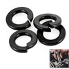 Pack of 60 spring washers M8, black spring washers, washers,