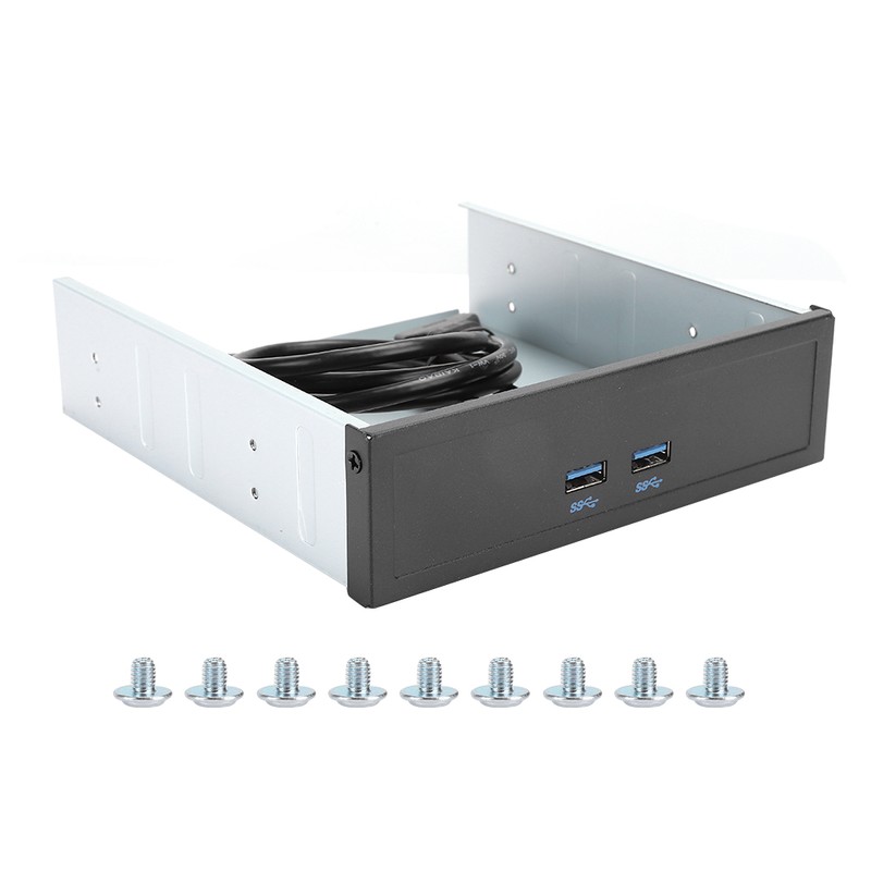 Optical Drive Front Panel for Expansion Card 2 Port USB2.0/3.0/3.1