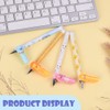 OFFCUP Set of 4 Erasable Gel Pens, Cute Cartoon Animal
