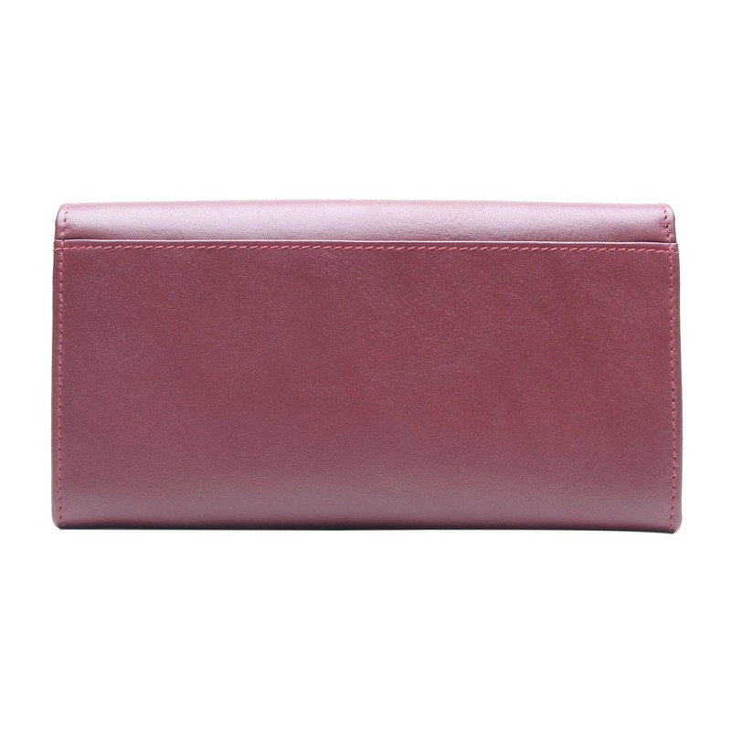 Esquire Peru RFID Leather Wallet 18.5 cm, Red, Classic