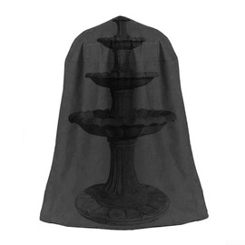 Waterproof Garden Fountain Cover - 210D Oxford Cloth Winter Protection