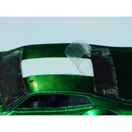 Handmade Hot Wheels Redline US MIGHTY MAVERICK REPRO STRIPE DECAL -White