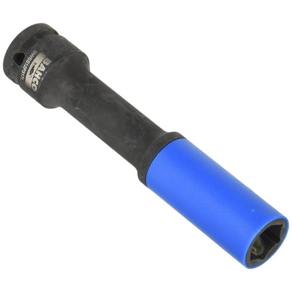 Bahco BWSS12P317L 1/2" Long Reach Impact Wheel Socket ,17mm, Blue