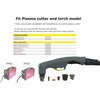 Theia Plasma | Plasma cutting consumable 25Amp kit for ESAB