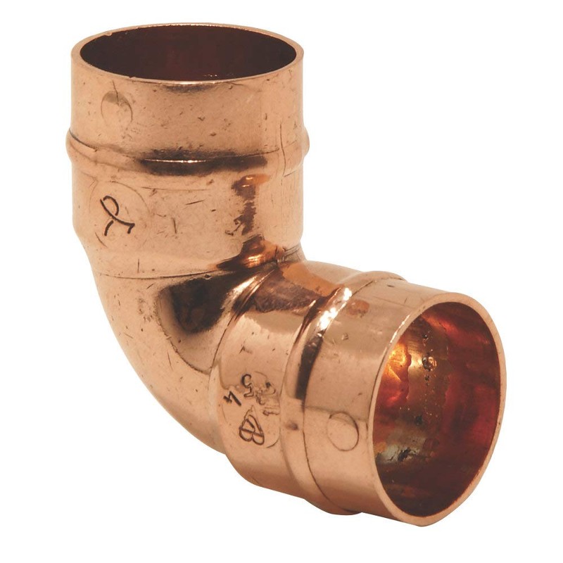Solder Ring 22mm 90 Degree Equal Elbows - Packs of