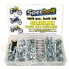150pc Specbolt Suzuki DRZ DR four stroke Bolt Kit for
