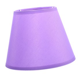 SWOOMEY Fabric Lampshade Floor Lamp Shade Home Lampshade 10x17cm Wall Light Shade Cover Vintage Lamp Shade Lampshades for Table Lamp Chandelier Lamp Shades Iron Wall Lamp Shade To Weave Purple