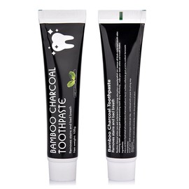 Toothpaste, Natural Bamboo Charcoal Whitening Organic Tooth Paste, for Sensitive Teeth