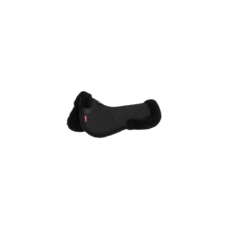 LeMieux Merino+ Half Pad - Black/Black Small