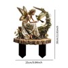 Ronyme Fairy Decorative Garden Stake Yard Sign for Pathway Outside