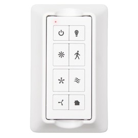 Ceiling Fan Remote Control with Light Dimmer, 3 Speeds Wall Remote
