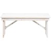 Flash Furniture HERCULES Series 40" x 12" Antique Rustic White