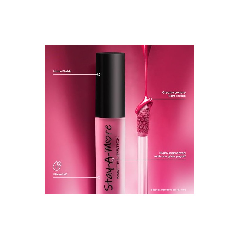 Armaf Beauté Stay a More Labial Dusty Rose 08