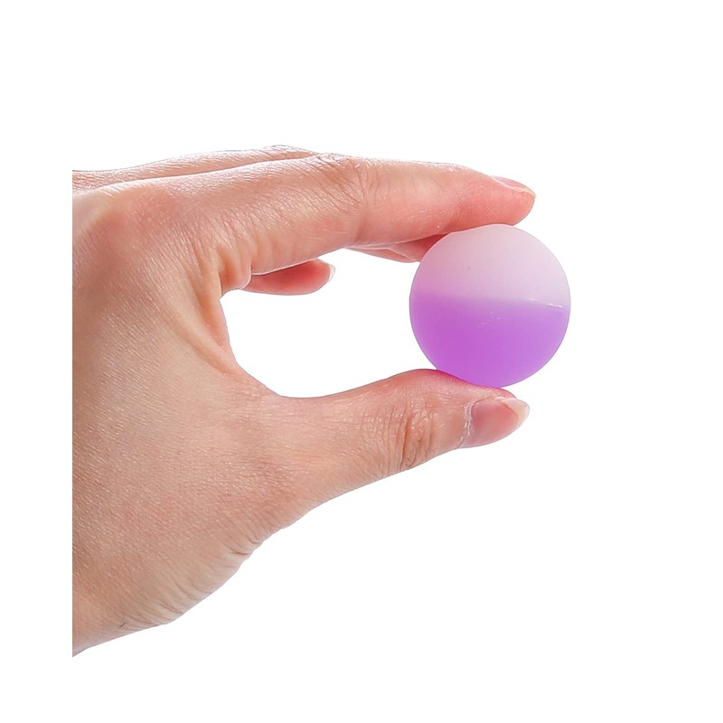Pllieay 12PCS Bouncy Balls 3 sizes Mixed Color, Bouncing Balls
