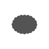 Vaessen Creative Craft Paper Punch - Scalloped Oval - 3,2